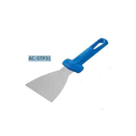 SPATOLA TRIANGOLARE FLESS. INOX CM.9,5